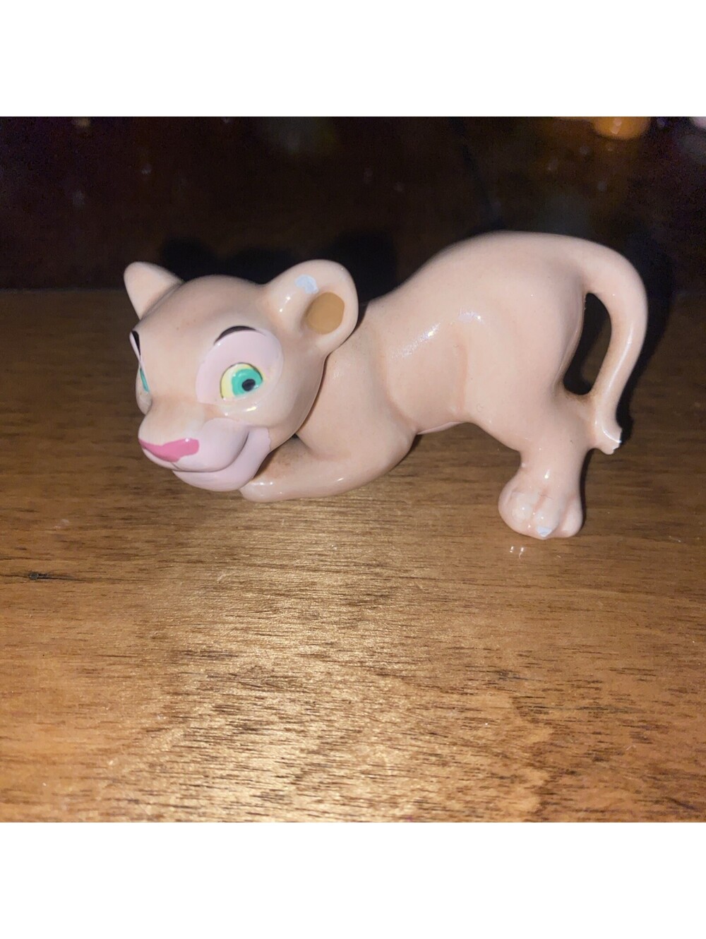 Vintage 1990s NALA The Lion King Collectible Ceramic Figurine